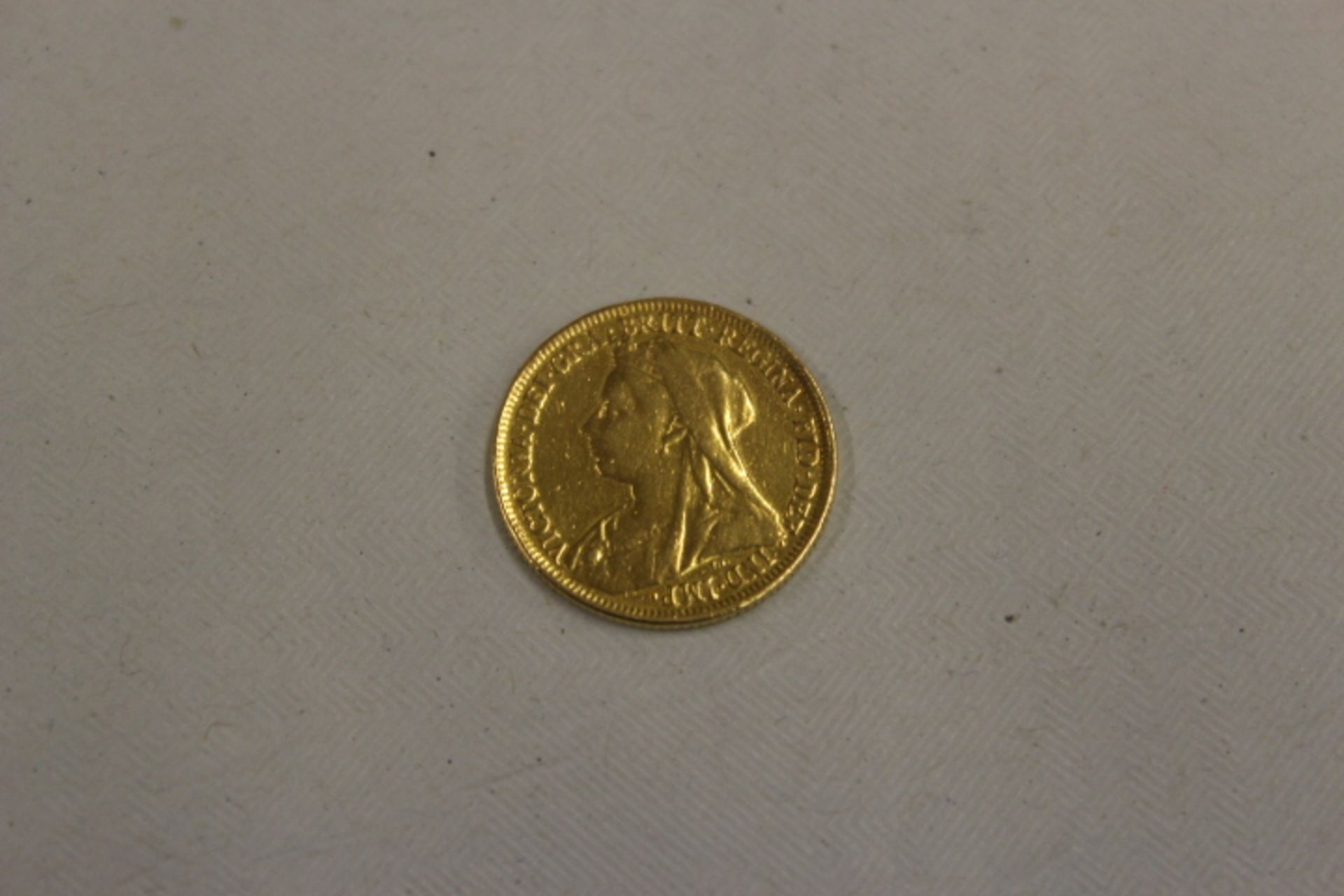 Grade B 1896 Full Sovereign Gold Coin - Image 2 of 2