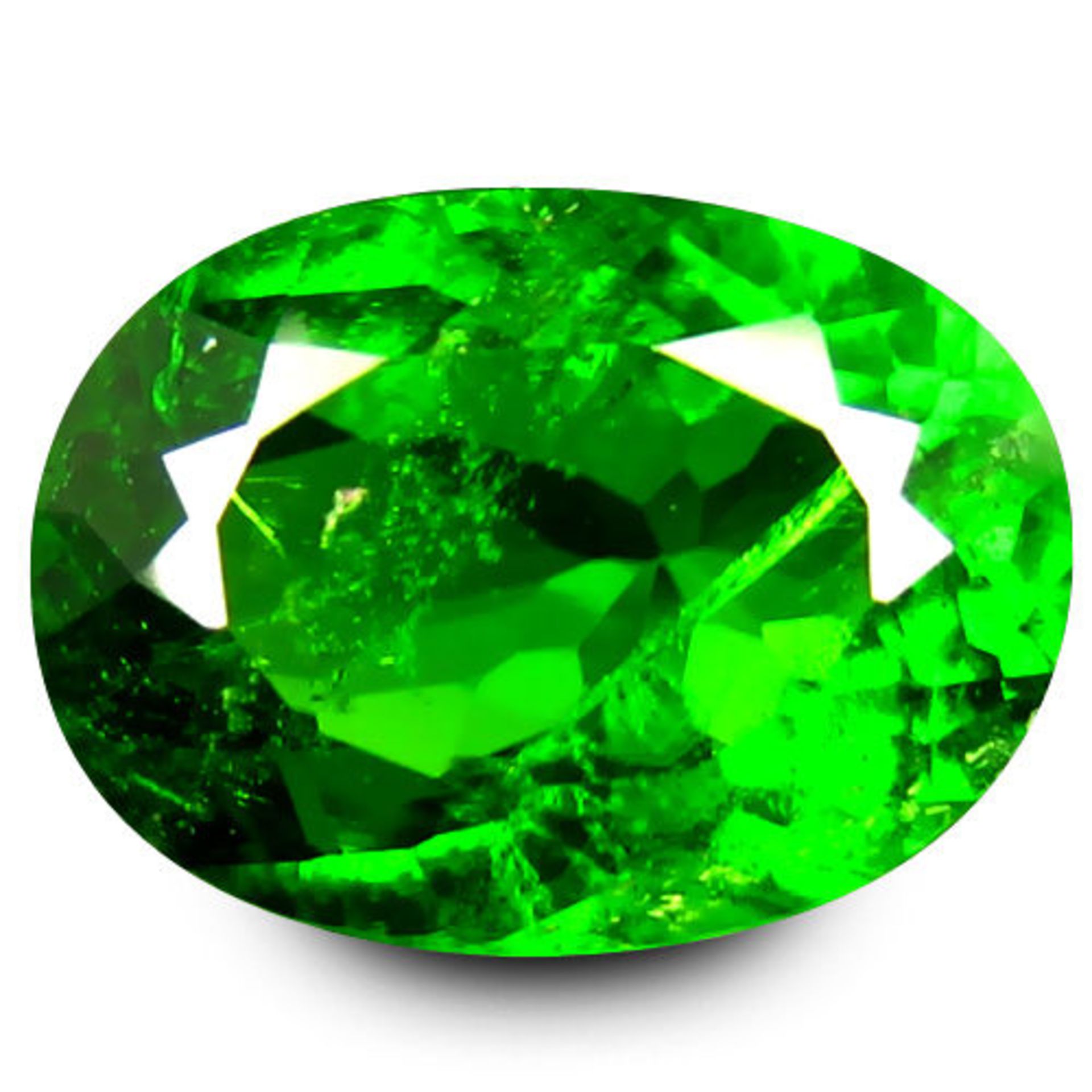 Diopside 3.14ct Gem With Certificate - Gem Valued At $222.66 (Approx £145.12)