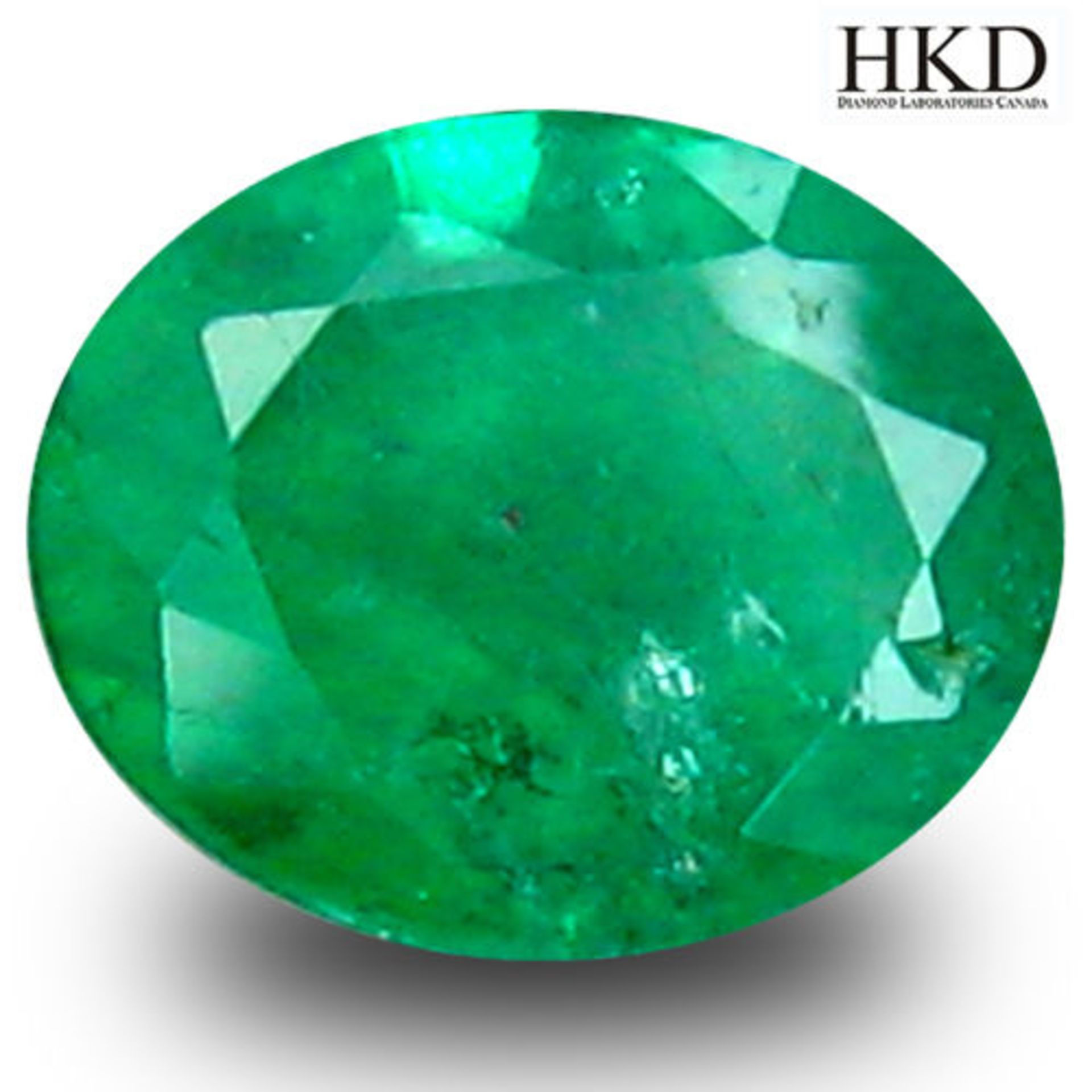 Emerald 0.66ct Gem With Certificate - Gem Valued At $1724.66 (Approx £1123.45)