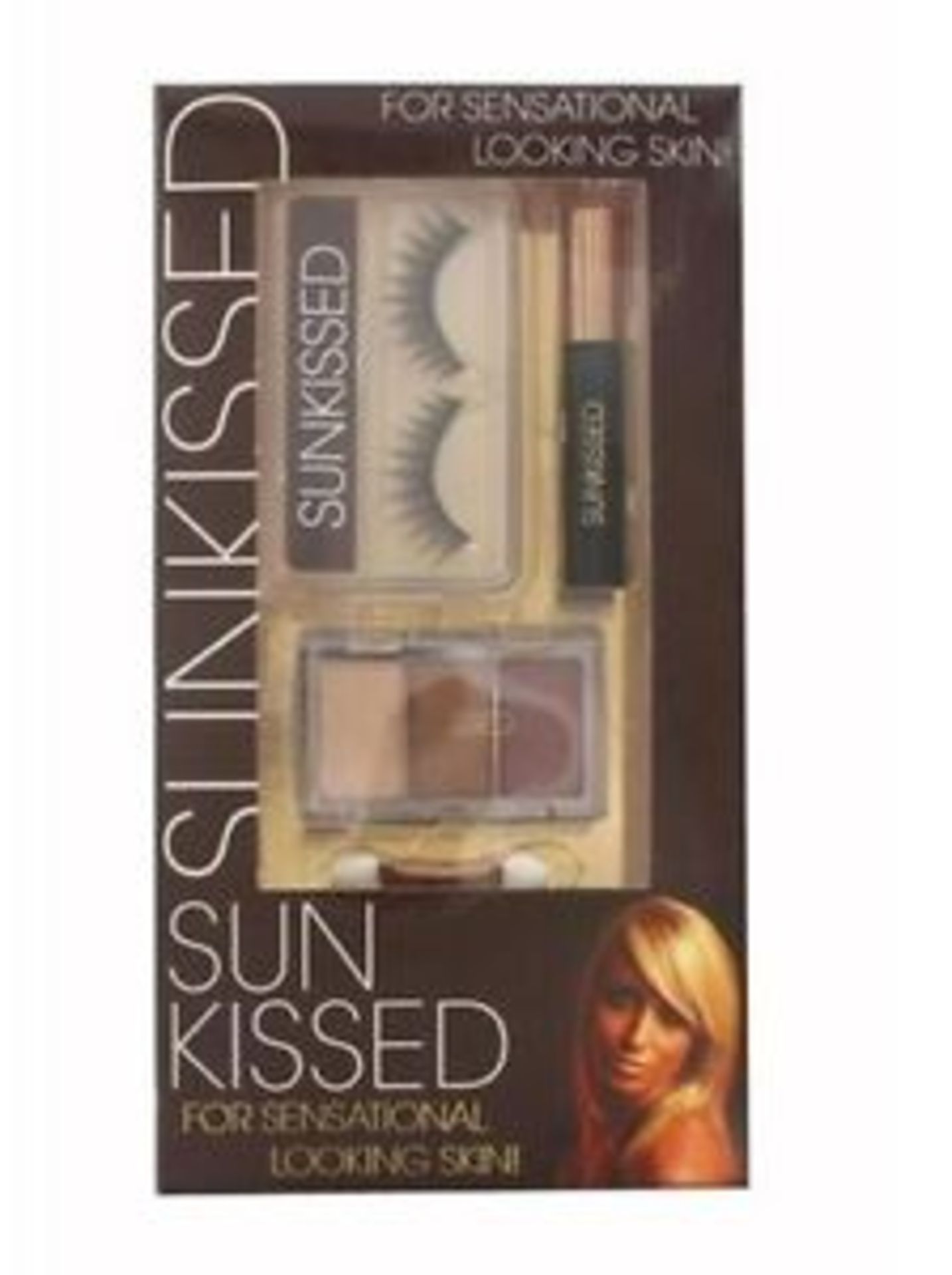V Brand New Sunkissed Liquid Gold Perfect Eyes and Lash Set X  2  Bid price to be multiplied by Two
