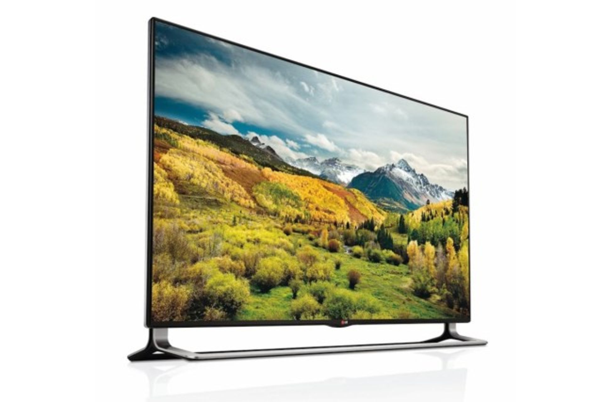 V Grade A 55LA970V LG 55" Widescreen UHD 4K LED LCD 3D Smart TV With IPS Panel Freeview HD - Built