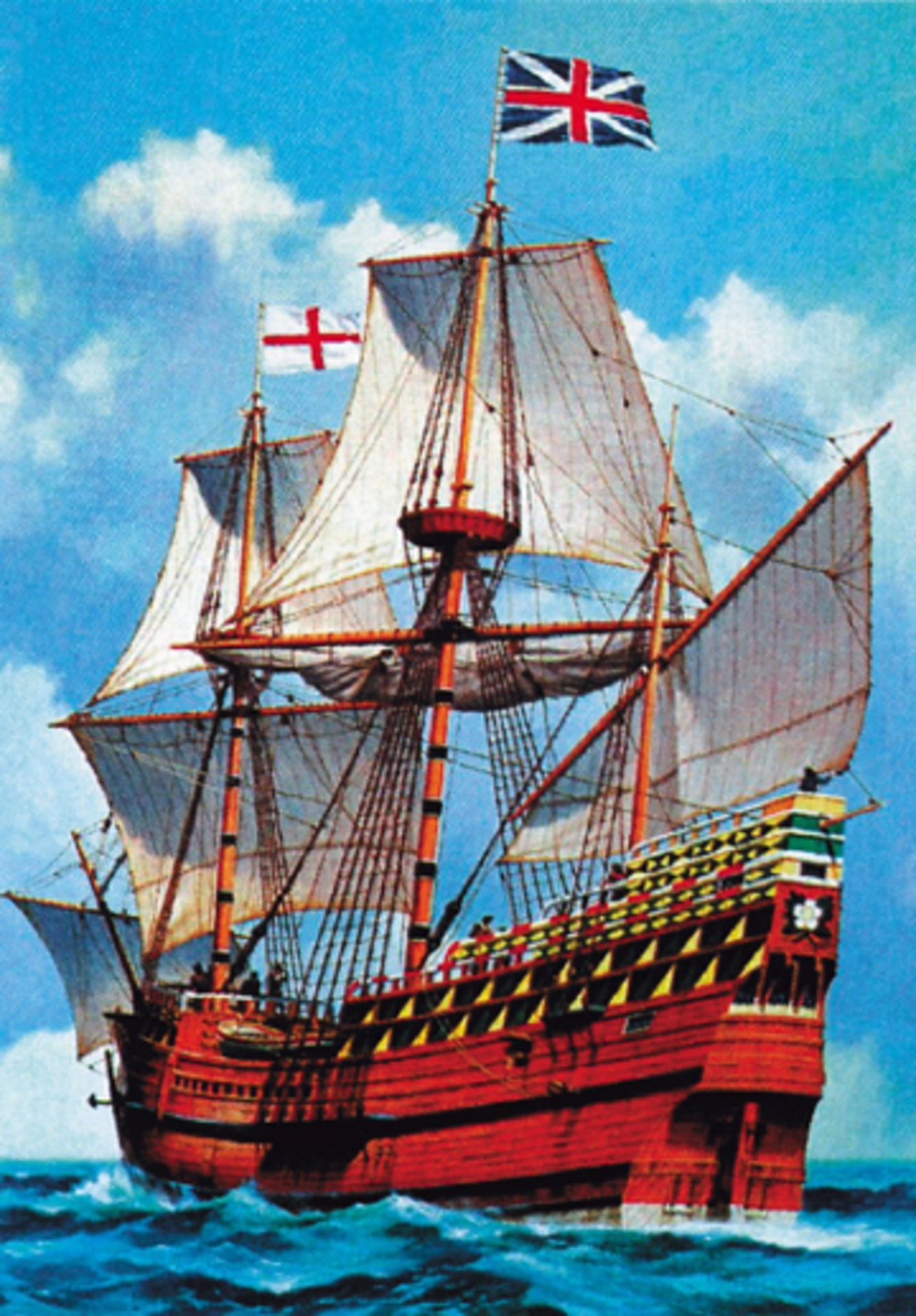 V Brand New Jr 1000 Piece Sailing Ships-Mayflower Jigsaw Puzzle