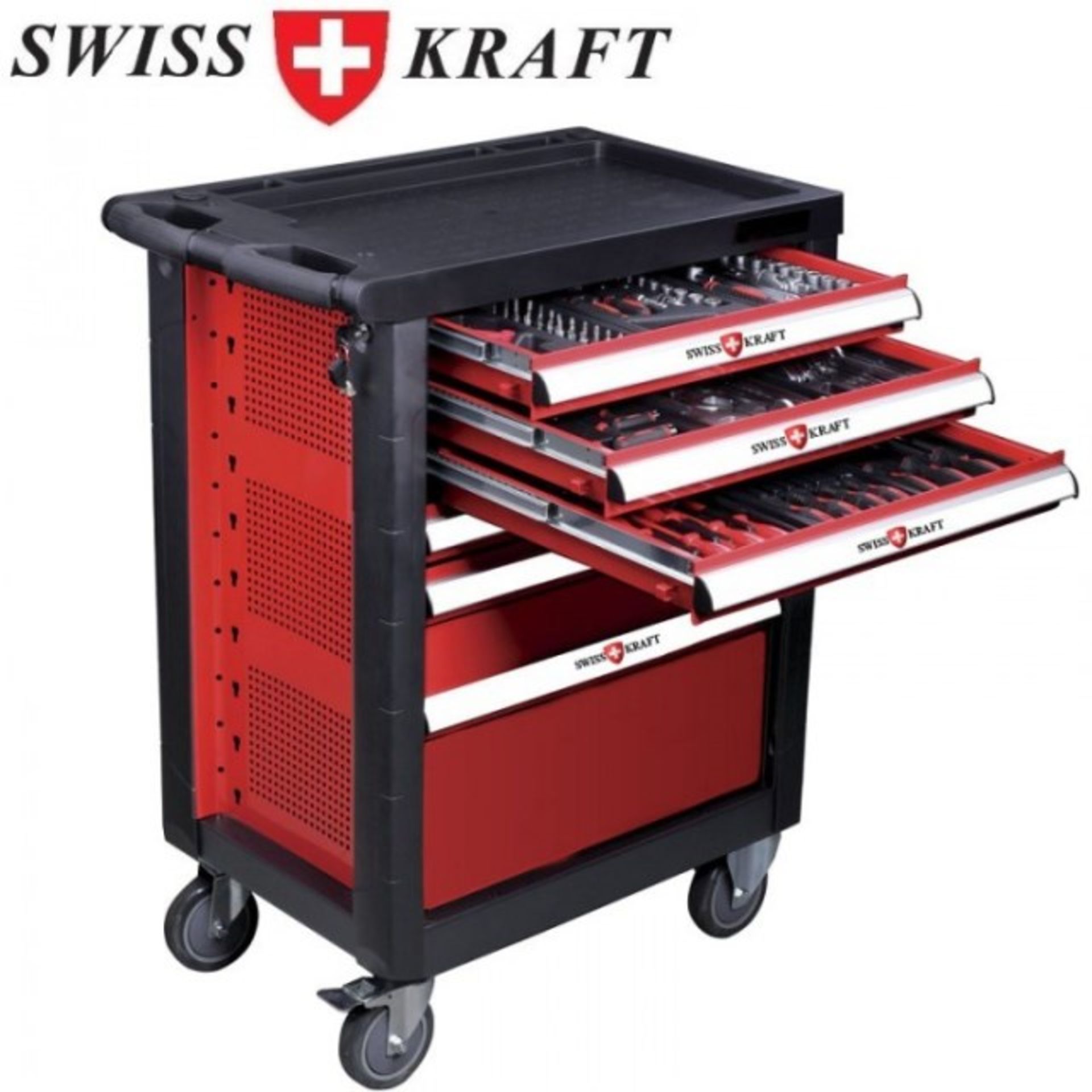 V Brand New Locking professional Tool cabinet With Drawers On Castors RRP 1999 Euros  (Includes