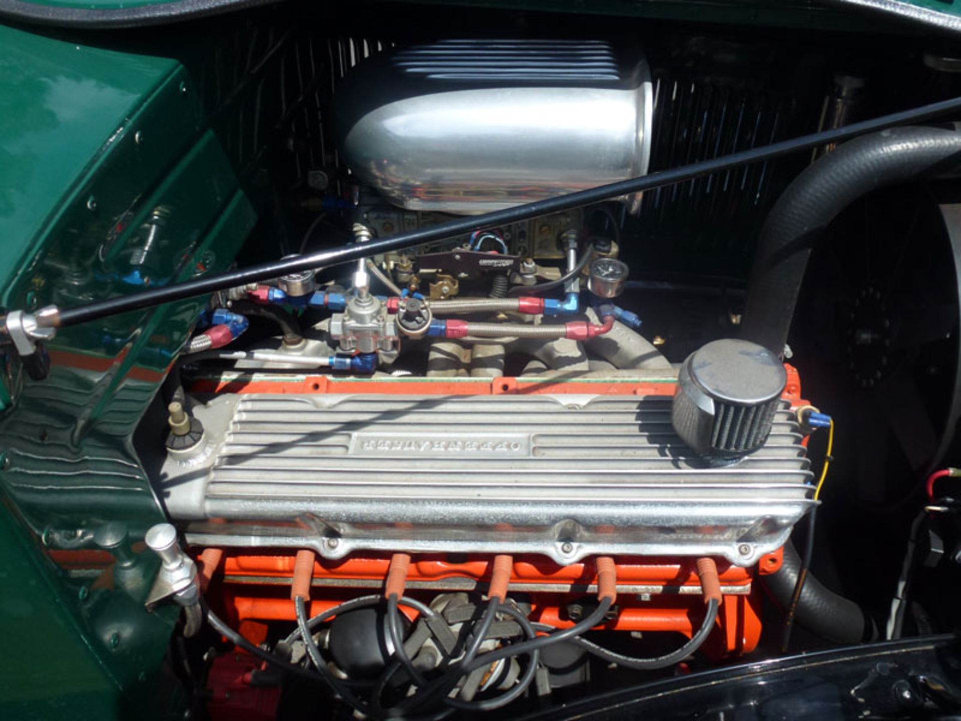 - Extensively restored and re-trimmed interior

- Later slant-6 Chrysler Engine, tubular manifold - Image 7 of 8