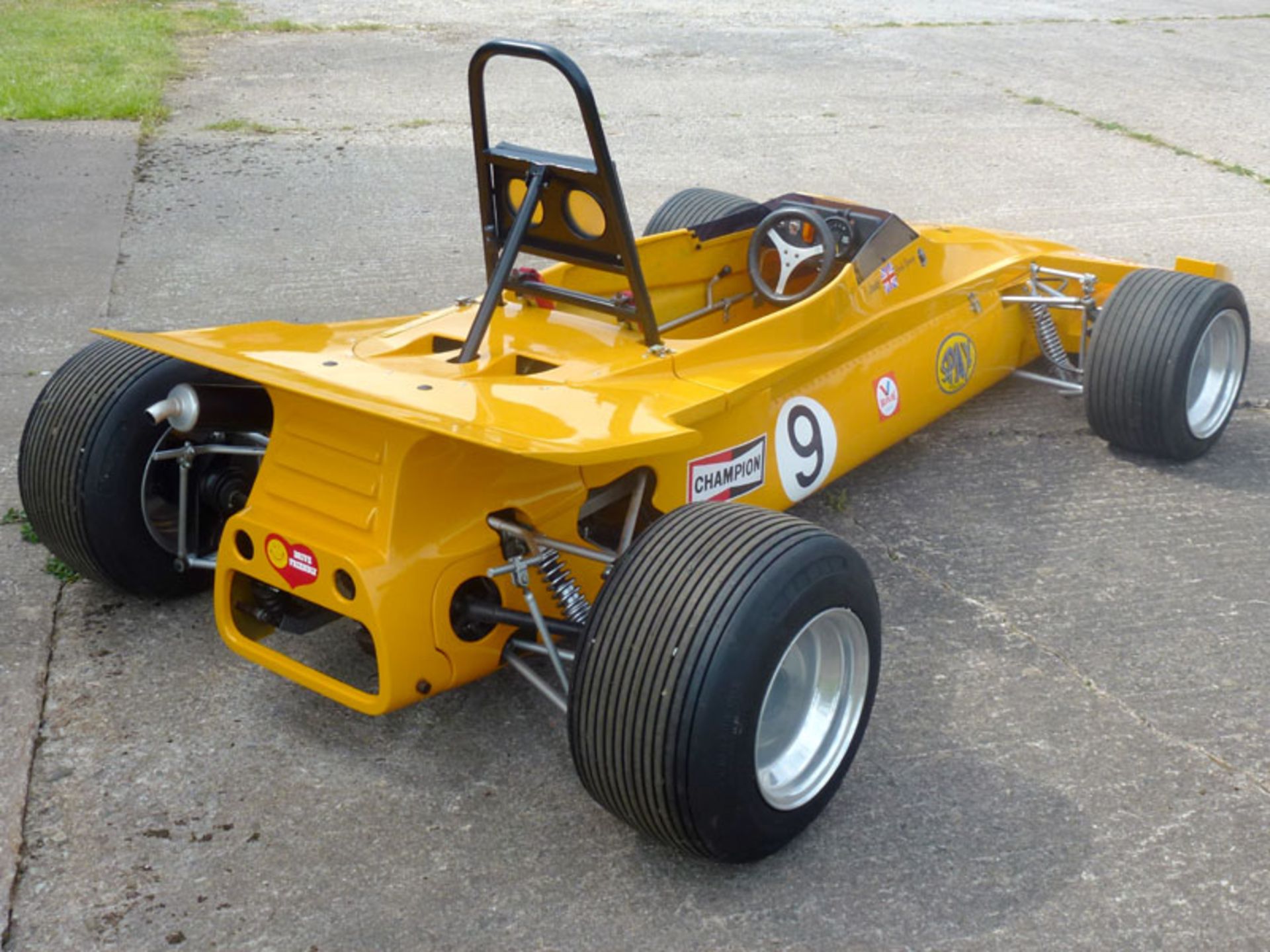 - Two-thirds scale single-seater with steel monocoque tub and GRP bodywork - Yamaha 125cc engine - Image 2 of 7