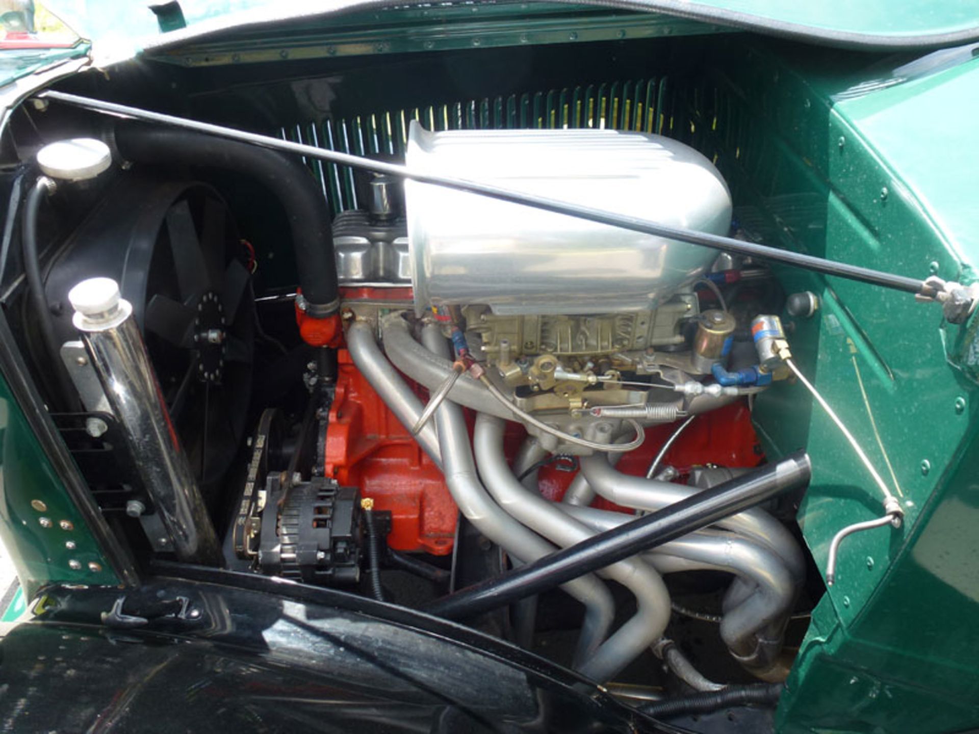 - Extensively restored and re-trimmed interior

- Later slant-6 Chrysler Engine, tubular manifold - Image 6 of 8