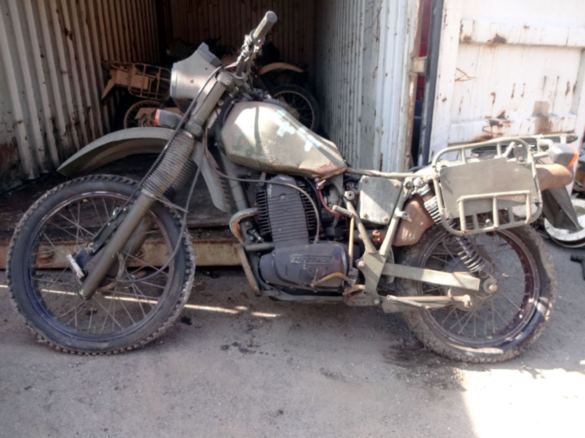 - Barn Find Condition

- Stored up for last 15 years

- Rotax 500cc engine

- ex-MOD

-