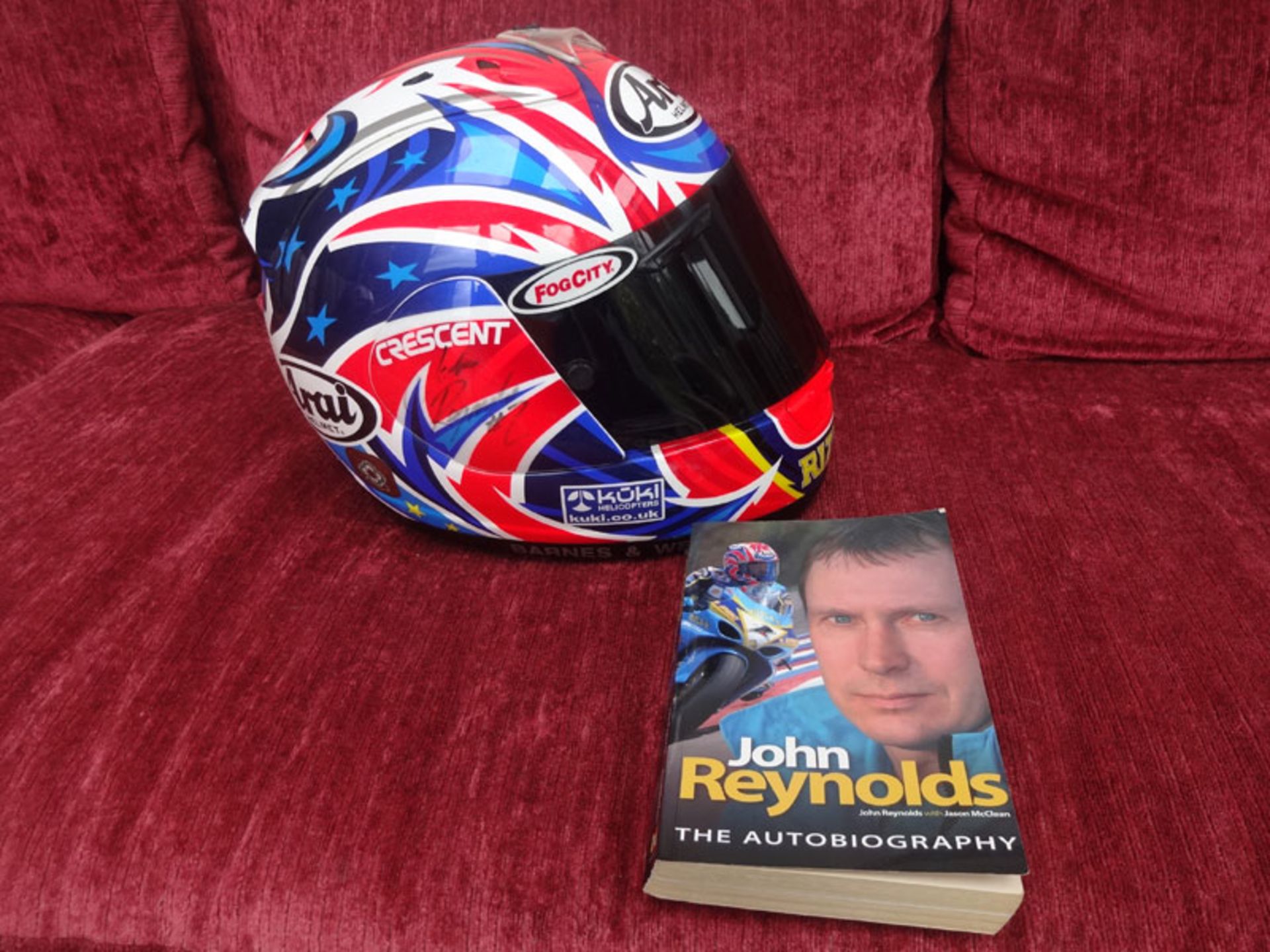 Includes 'John Reynolds The Autobiography', which mentions his crash at Brands Hatch where he - Image 5 of 5
