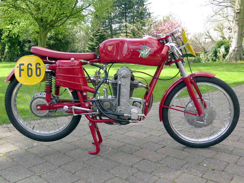 - Restored by Giancarlo Morbidelli

- Excellent condition

- Engine number partially visible - Image 2 of 6