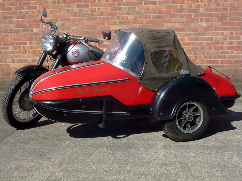 - Original machine fitted Watsonian sidecar

- Everyday transport by previous owner

- In good - Image 2 of 2