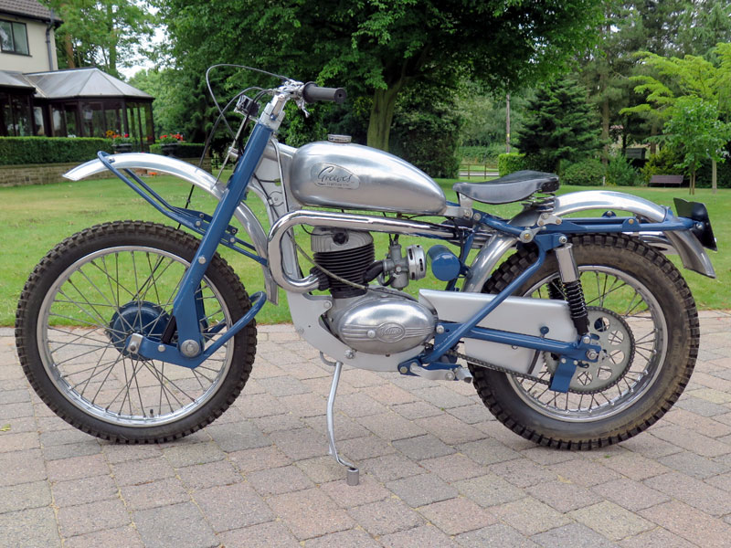 - Fitted 246cc engine

- Totally restored

- On display at Donington Park museum for several years