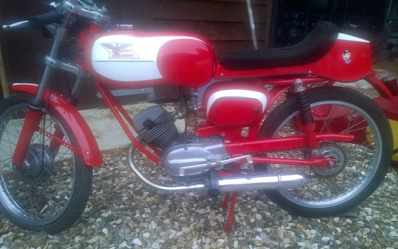 - Part of a private collection

- Totally original bike with Italian paperwork

- Described by