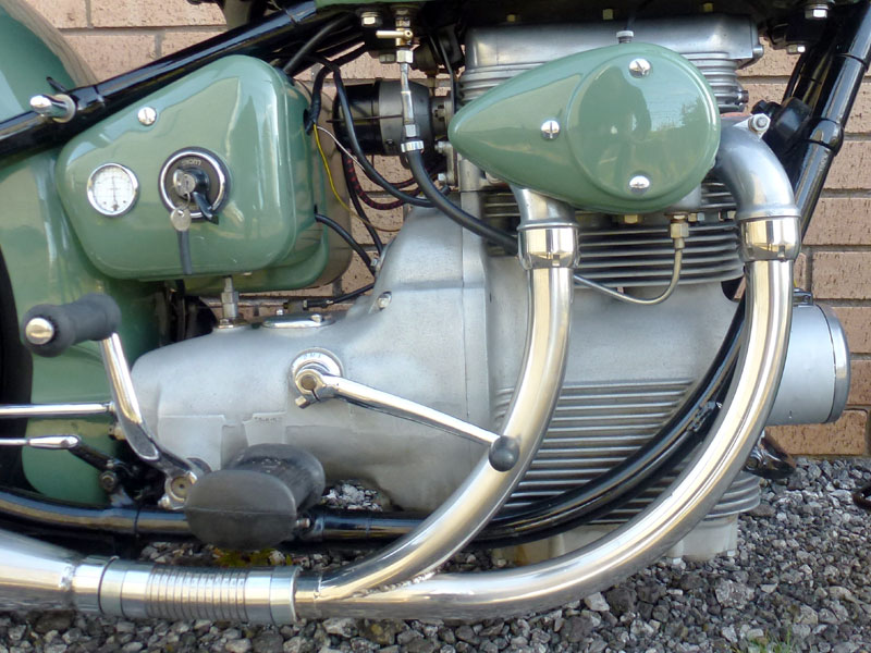 - Restored bike

- Deluxe Model

- Described as "First Class" by current owner - Image 3 of 5