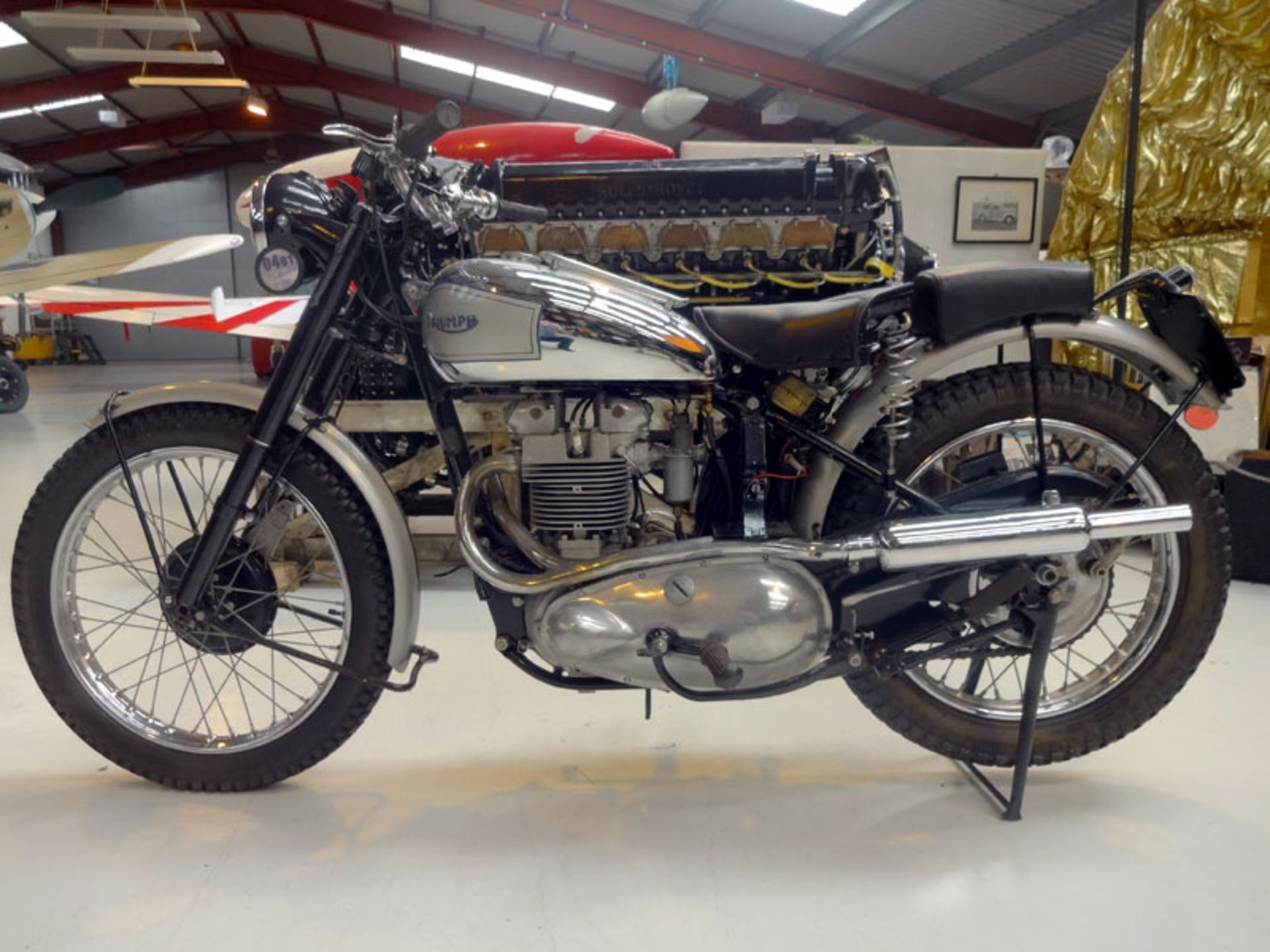 - Part of a private collection

- Restored bike

- Comes with V5 and ownership history