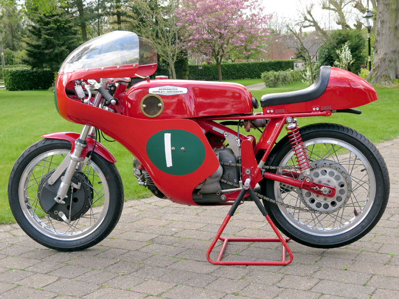 - Excellent usable bike

- Road engine converted to Alla d'Oro spec

- Well constructed with correct