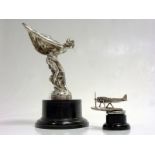 To include -
1. A good nickel-plated bronze Spirit of Ecstasy mascot, as fitted to c1912 - 14