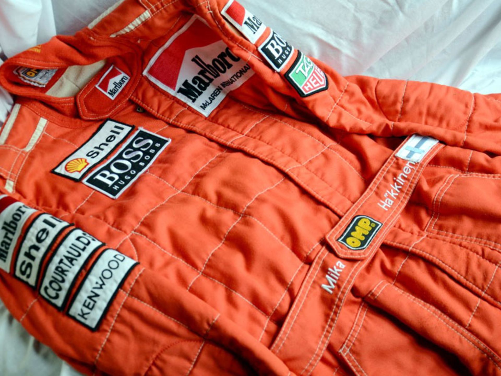 Mika Hakkinen's McLaren F1 Race Suit