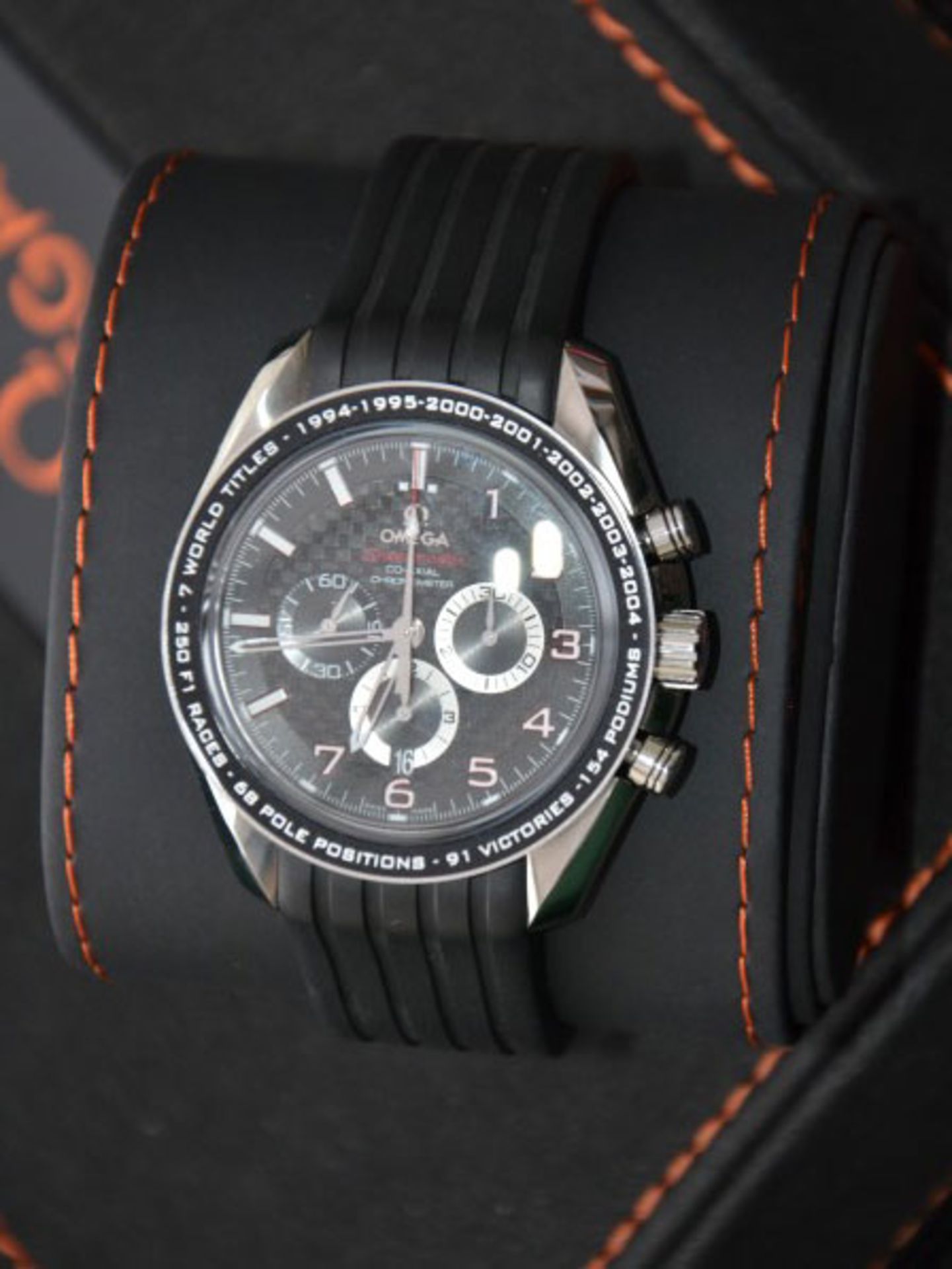 One of the finest watches ever made by Omega, Michael Schumacher was ambassador for Omega for a long - Image 4 of 6