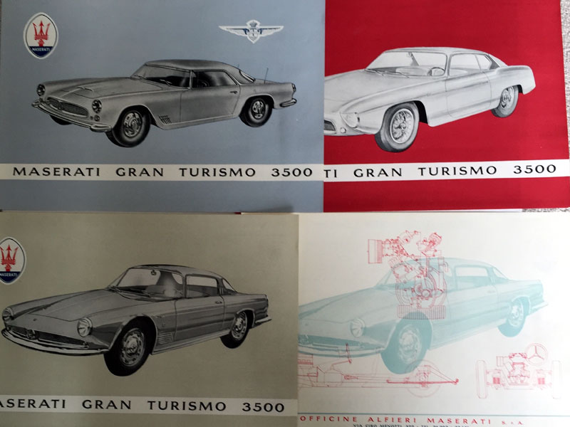 A Rare Maserati Sales Brochure Pack - Image 2 of 4