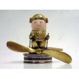 A Rare 'Aviator' Accessory Mascot by John Hassall