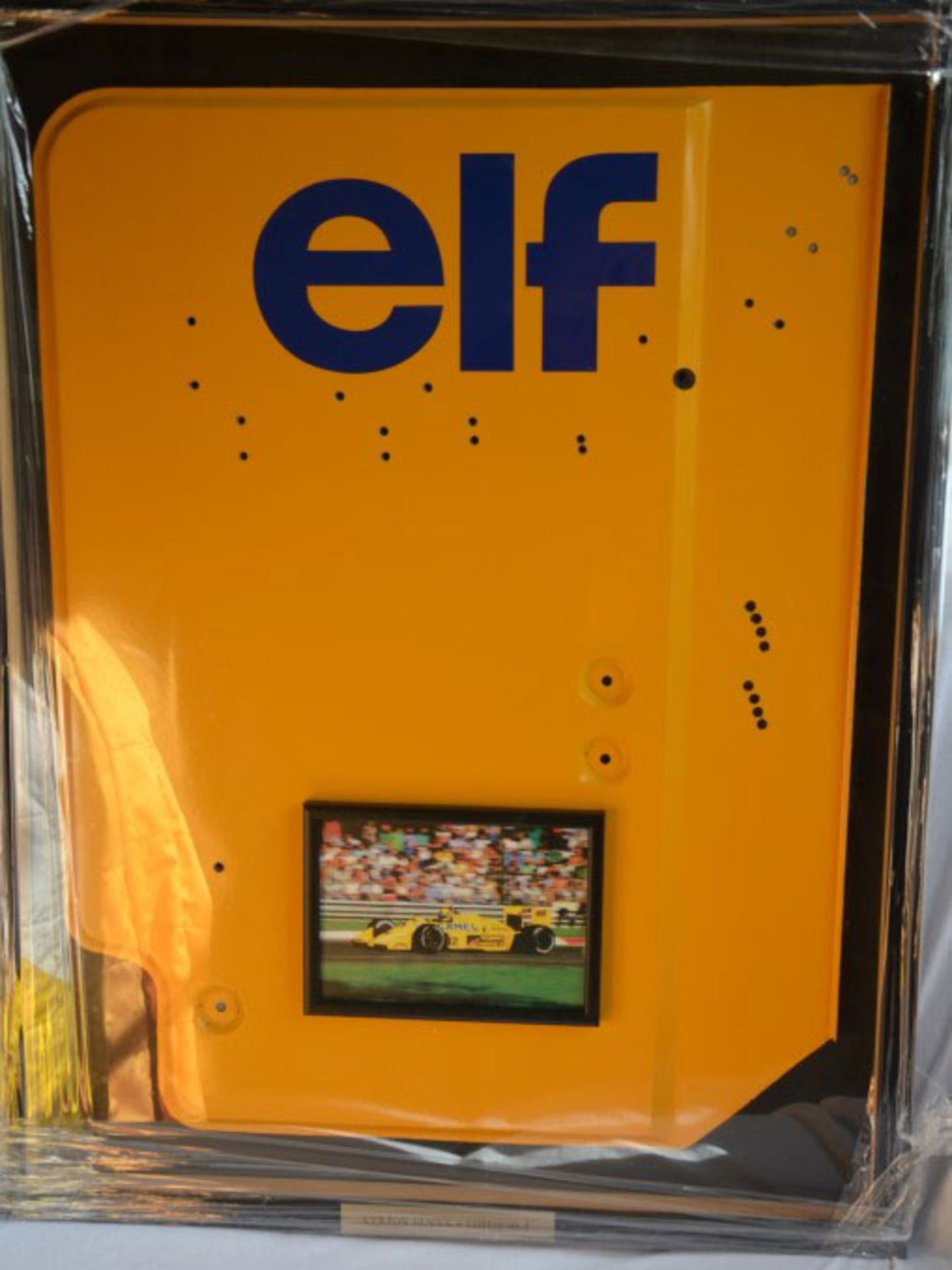 Ayrton Senna, Camel Lotus 'Car 12' Rear Wing End Plate