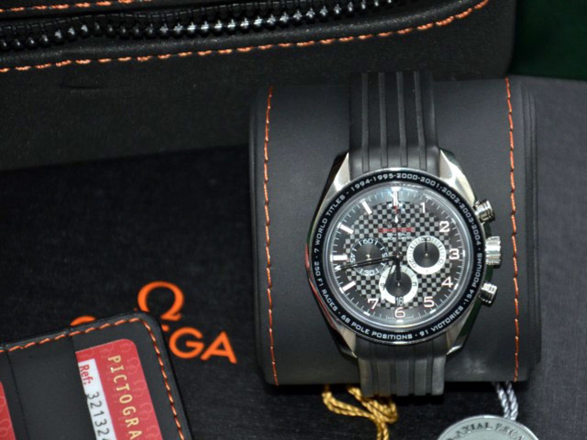 One of the finest watches ever made by Omega, Michael Schumacher was ambassador for Omega for a long - Image 2 of 6