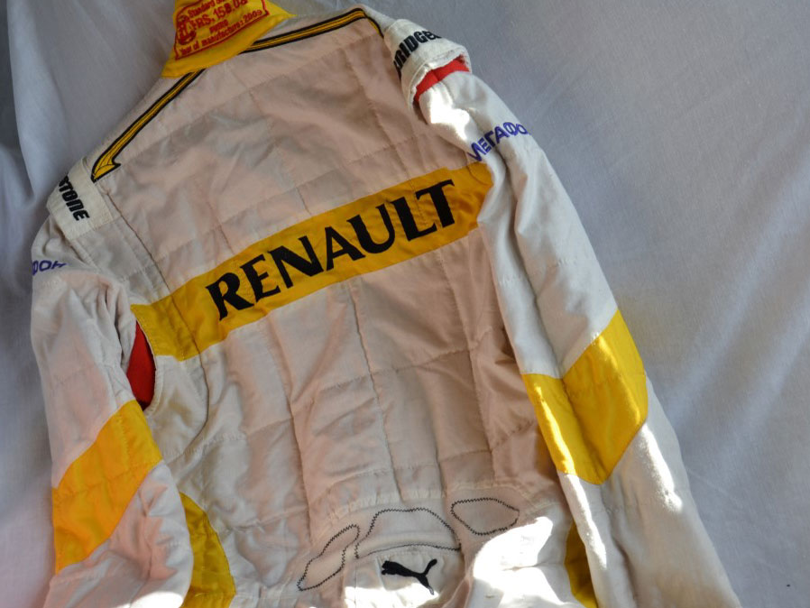 Romain Grosjean's Renault F1 Race Suit - Image 2 of 2