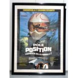 To include -
1. A rare original advertisement poster for 'Grand Prix', famously starring James