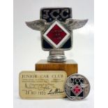 Malcolm Campbell's Personal Junior Car Club Member's Badge