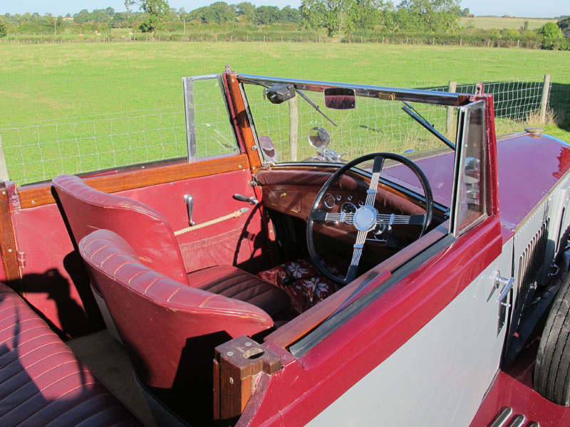 - Rare Berkeley drophead coachwork on Hudson Terraplane chassis

- Regal Cherry Red and light silver - Image 6 of 9