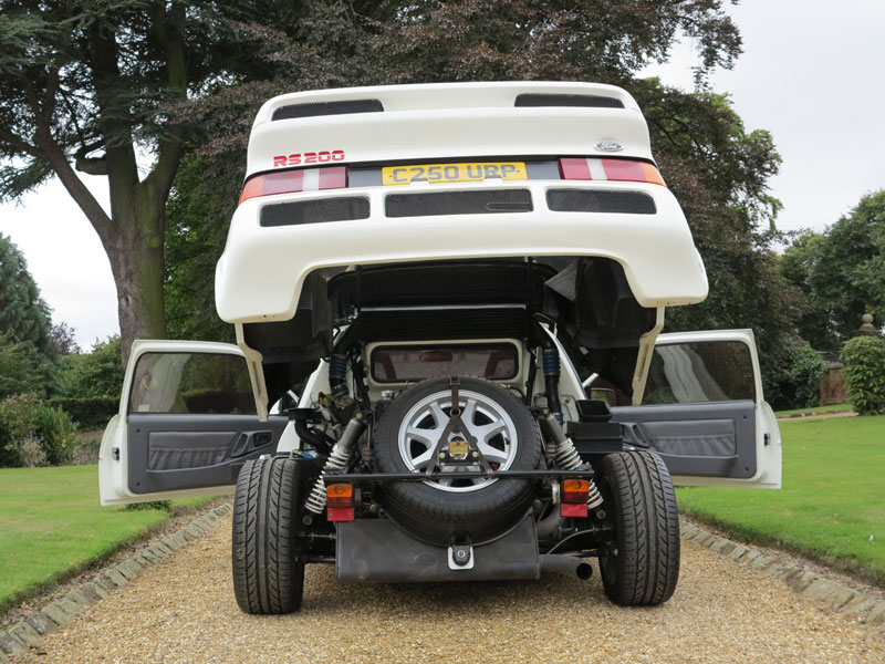 Conceived purely as a Group B rally car, the Ford RS200 was unveiled at the November 1984 Turin - Image 5 of 15