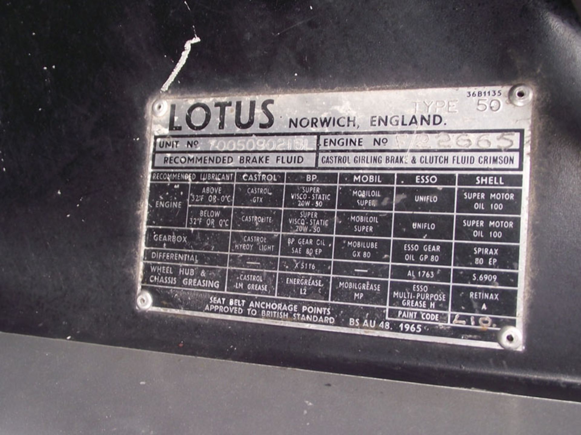 Lotus first applied the Elan name to its small Ron Hickman-designed two-seat Roadster of 1962. It - Image 4 of 6
