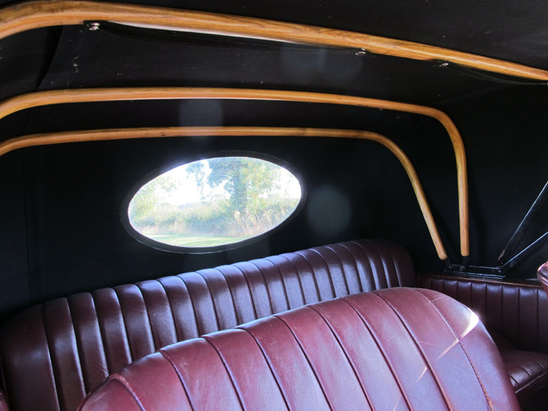 - Rare Berkeley drophead coachwork on Hudson Terraplane chassis

- Regal Cherry Red and light silver - Image 7 of 9