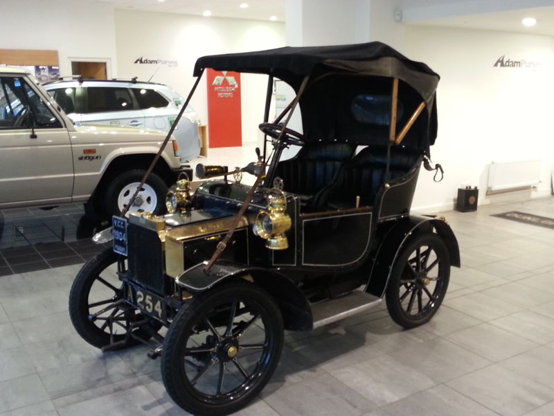 Peugeot launched the B£b£ (French for baby) Type 69 at the Paris Salon of 1904, where it reputedly