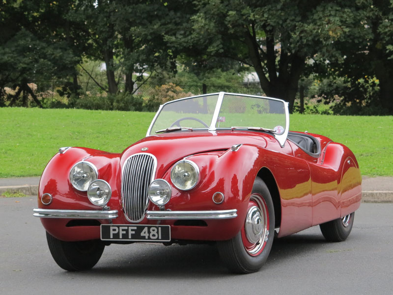 - The 126th XK120 Roadster made to right-hand drive specification

- Supplied new via Henlys of