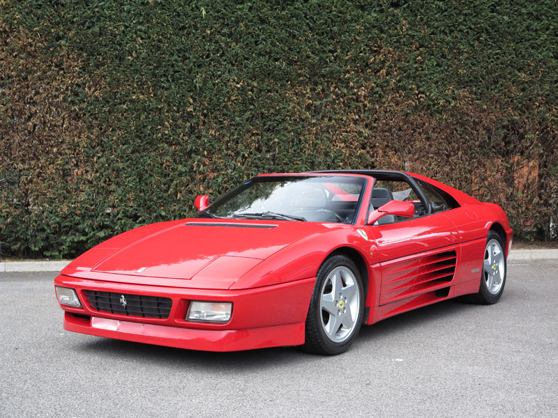 First seen at the 1989 Frankfurt Motorshow, the Pininfarfina-penned mid-engined 348 replaced the