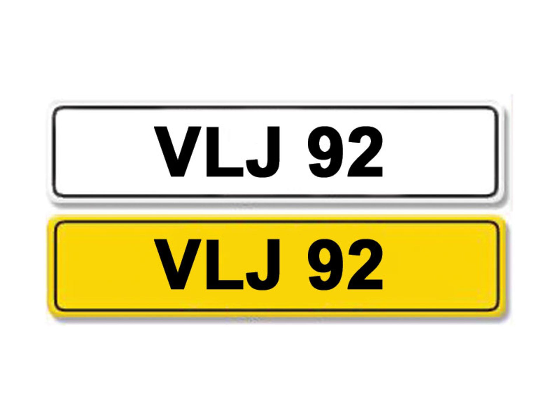 Registration Number VLJ 92