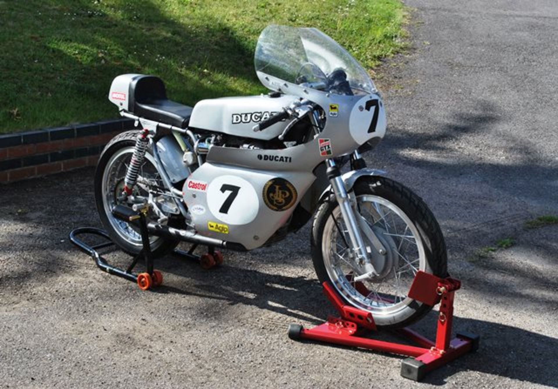 Estimate : £5,000 - £6,000 This Ducati 350 Wide Case is fitted with a Dolphin fairing, alloy rims