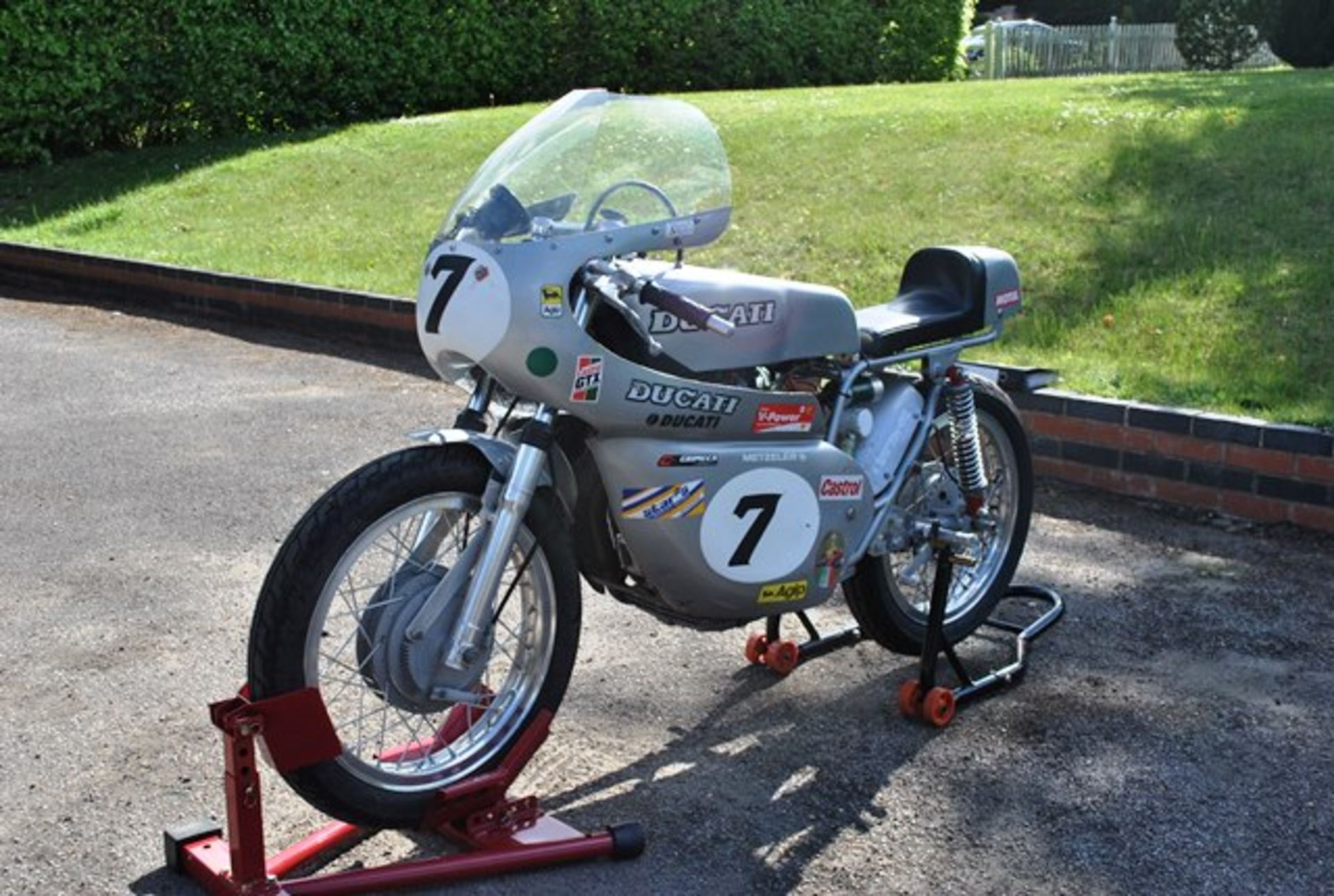 Estimate : £5,000 - £6,000 This Ducati 350 Wide Case is fitted with a Dolphin fairing, alloy rims - Image 2 of 5