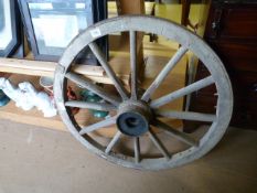 A Cart wheel