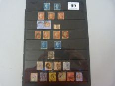 A small quantity of stamps