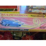 Vintage Matchbox "Superfast" boxed track with doub