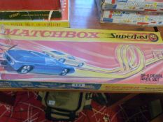 Vintage Matchbox "Superfast" boxed track with doub