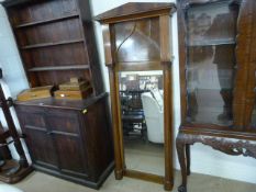 Tall Regency mirror with columns