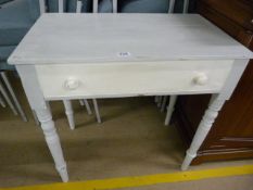 Grey Painted hall table