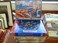2X Meccano 2000 sets, Erector set and a motion sys