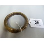 An African brass currency bangle