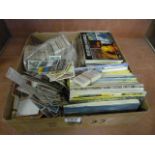 A quantity of ephemera including cigarette cards,