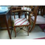 Edwardian Mahogany corner chair