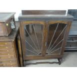 Small Art Deco display cabinet